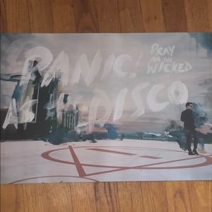 LIMITED EDITION Panic! At The Disco poster